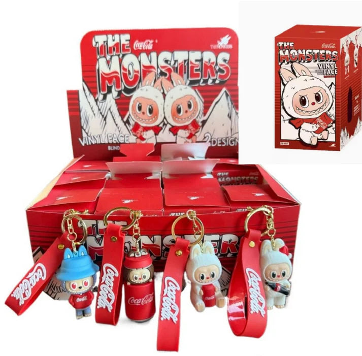 Labubu Keychains (Coca-Cola Edition)