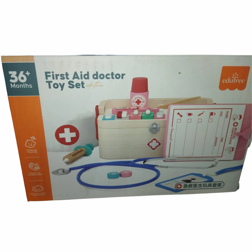 First Aid Doctor Toy for Girl for 3 4 5 6 Year Old Children Boys Girls Style