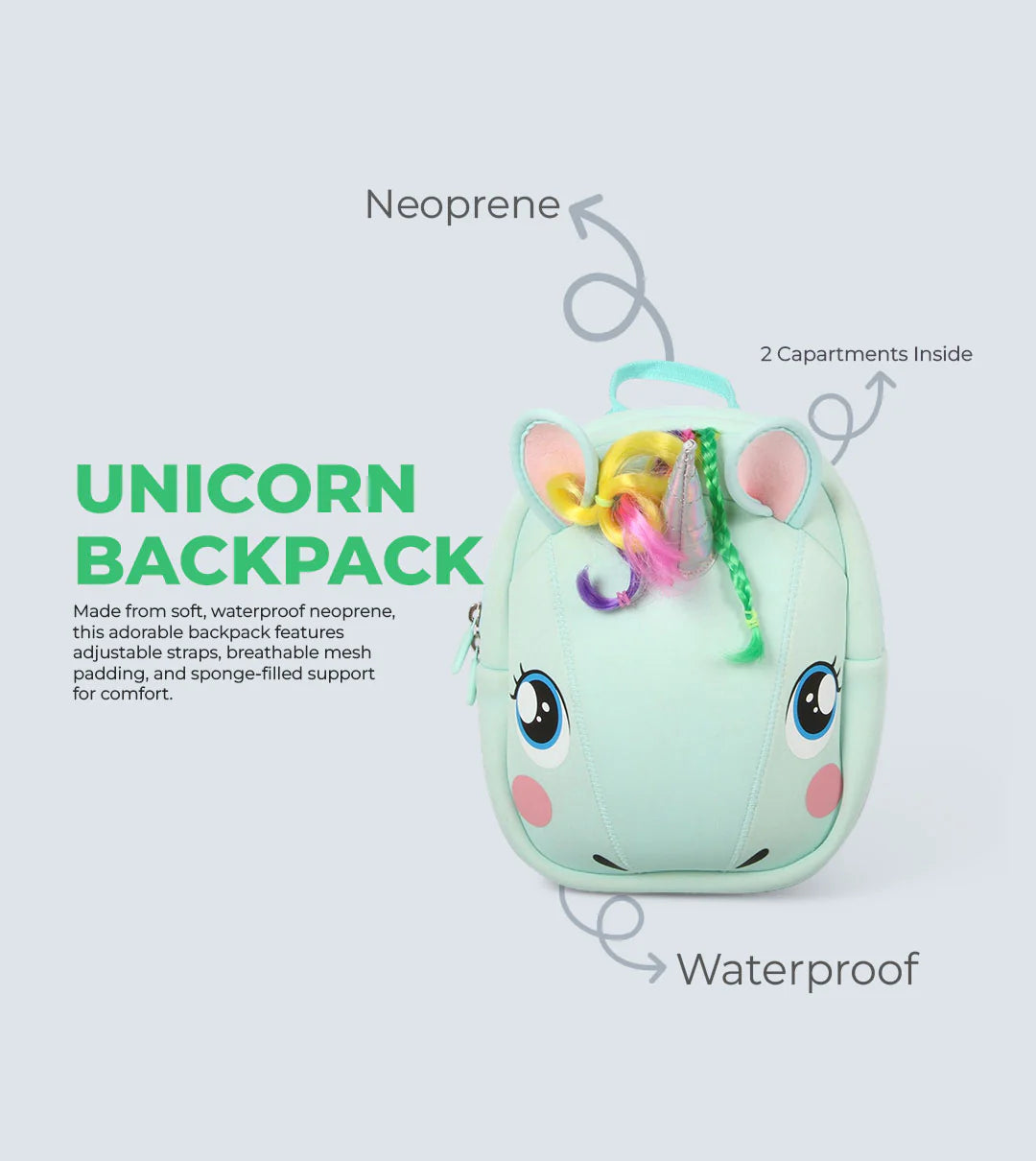 Tykle| Unicorn Backpack