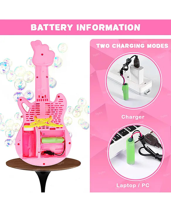 Guitar Bubble Gun