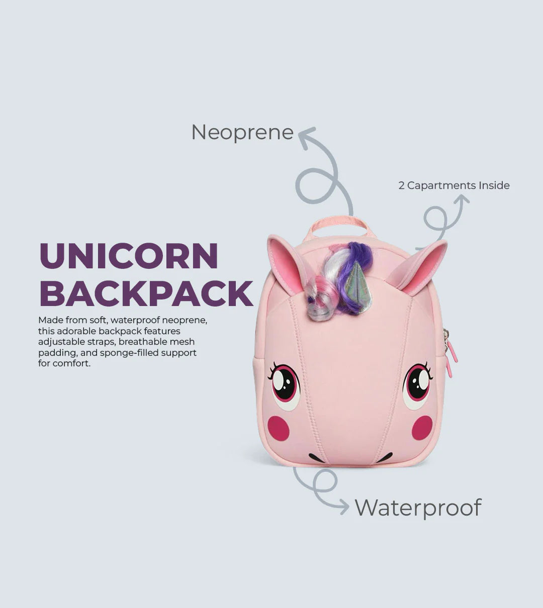 Tykle| Unicorn Backpack