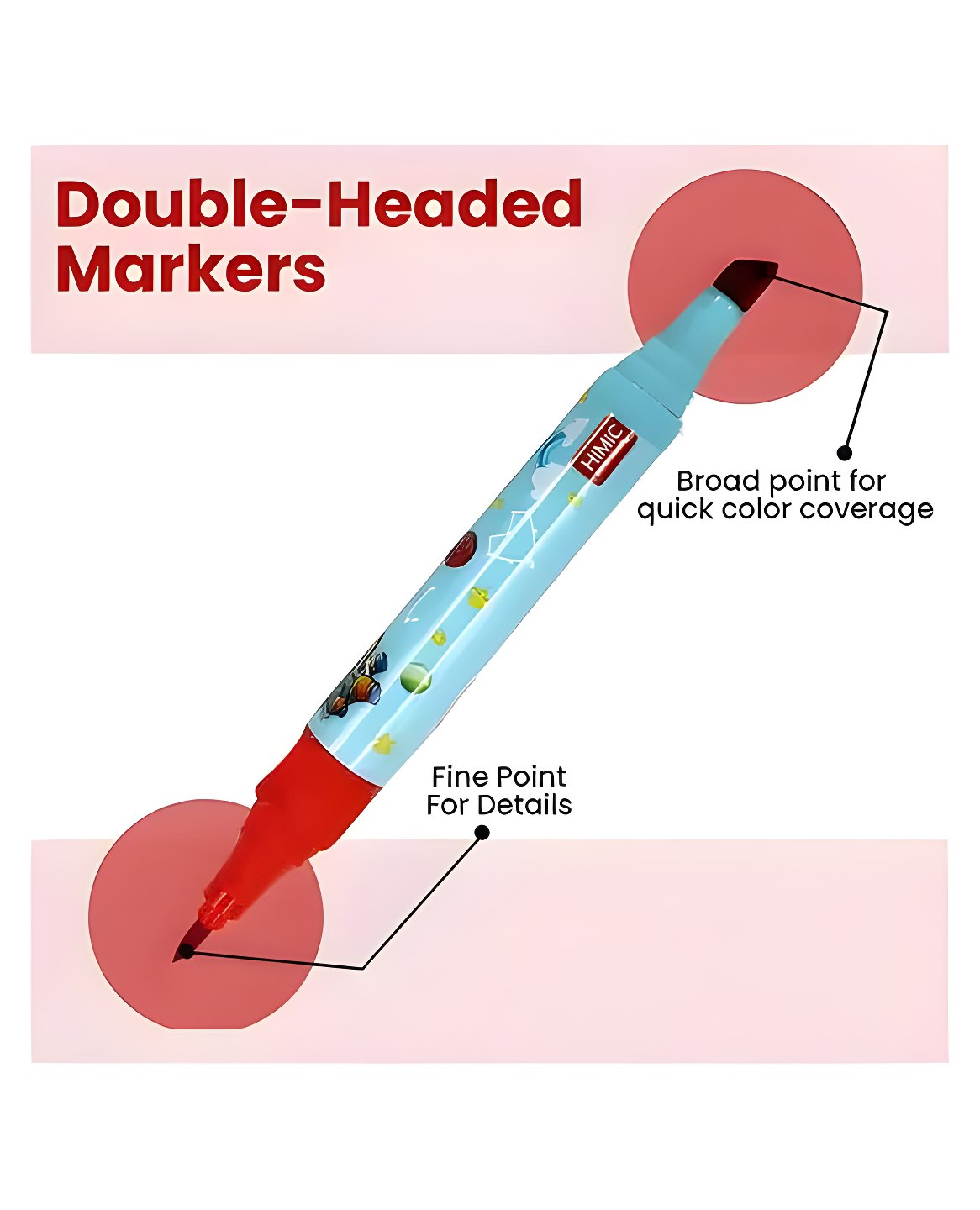 Double side markers(36pcs)