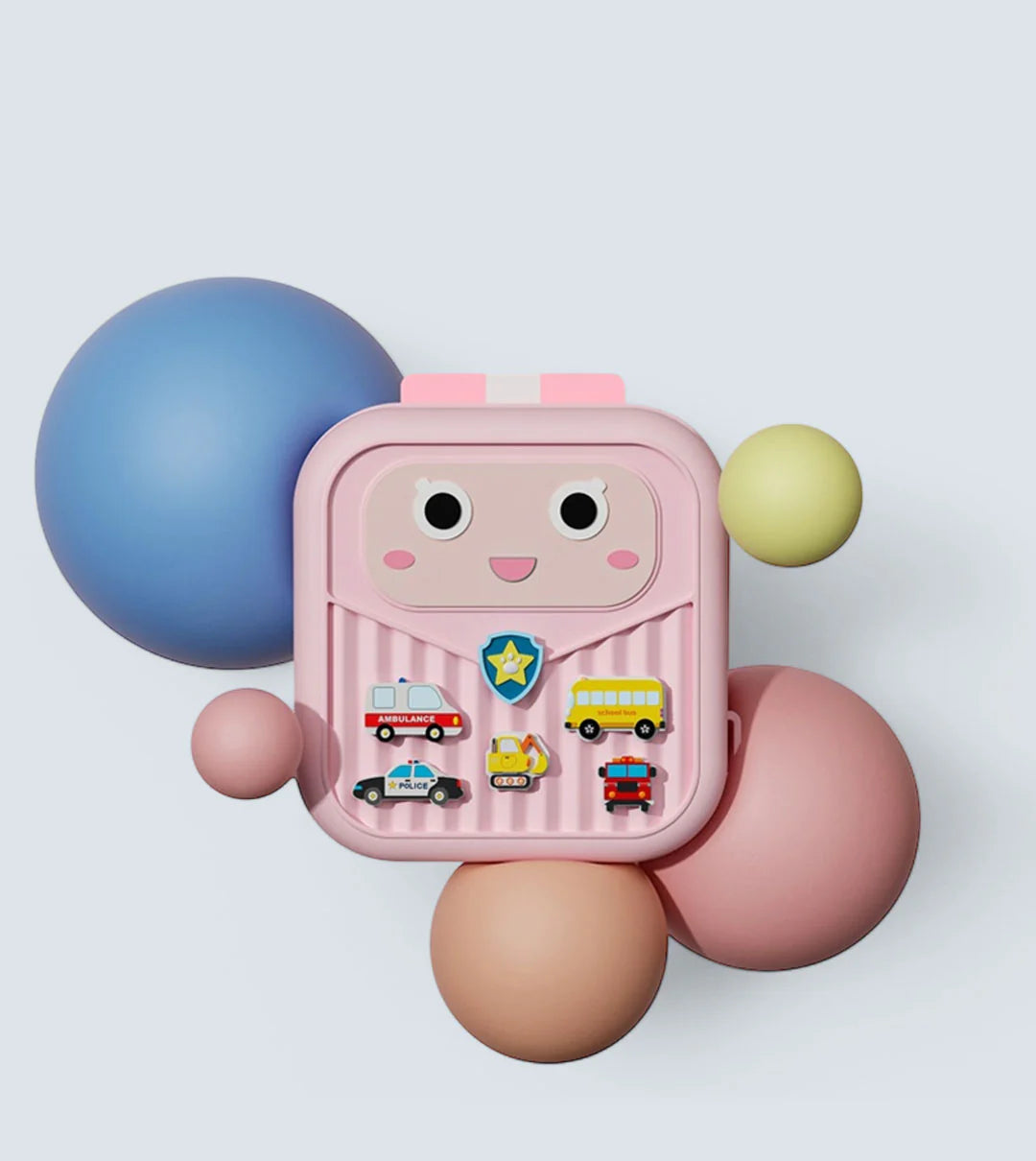 Tykle| Shiny Police Car Backpack