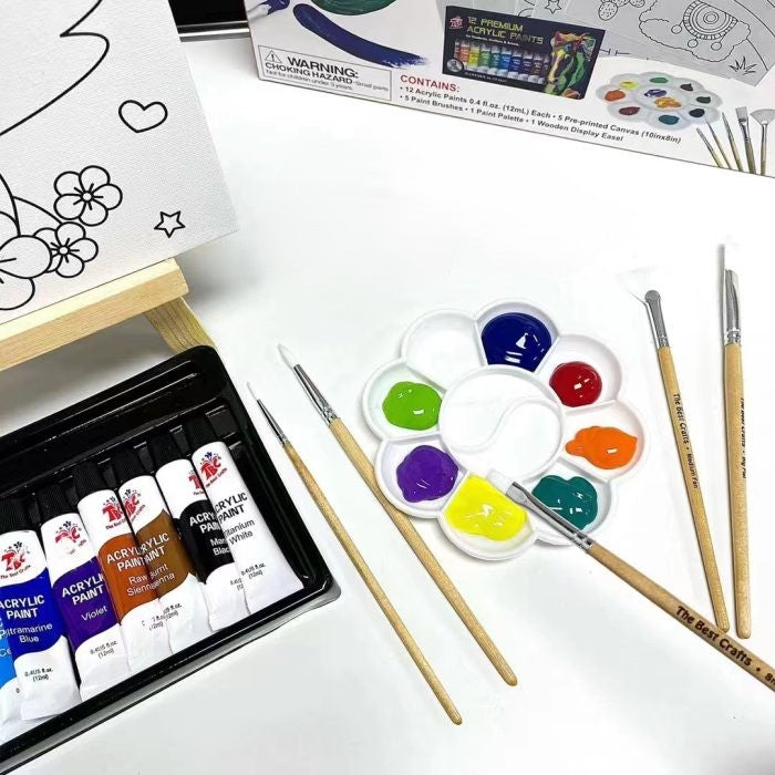 Kids Art Studio Acrylic Paint Kit