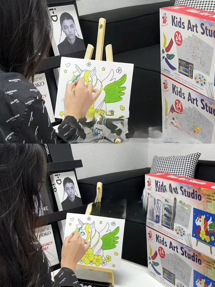 Kids Art Studio Acrylic Paint Kit