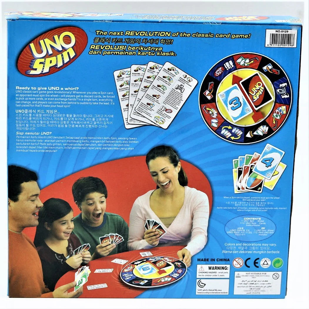 UNO Spin Board Game