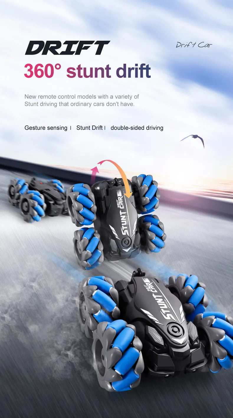 RC Hand Sensor Double Side Stunt Car