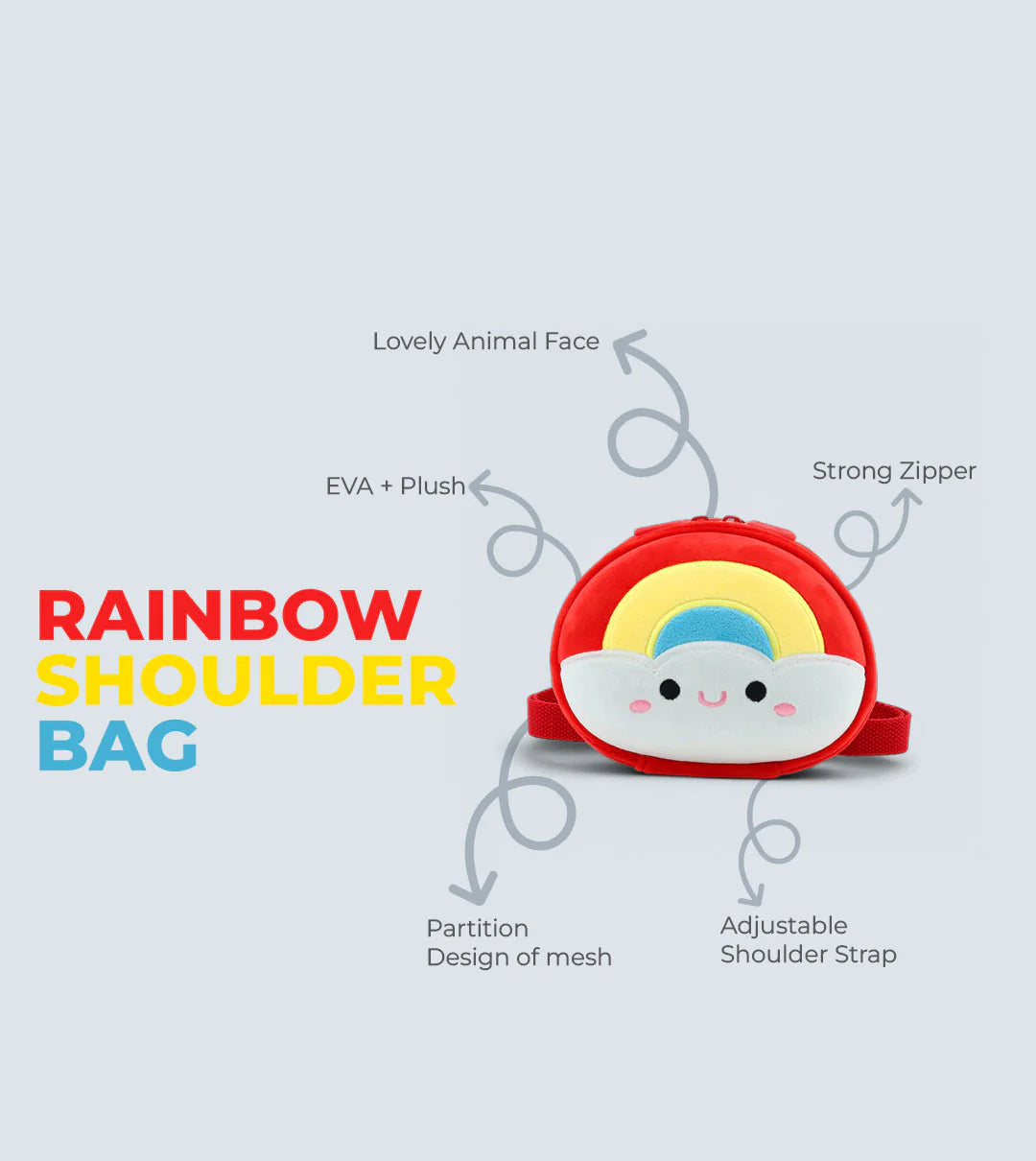 Tykle| Rainbow Backpack