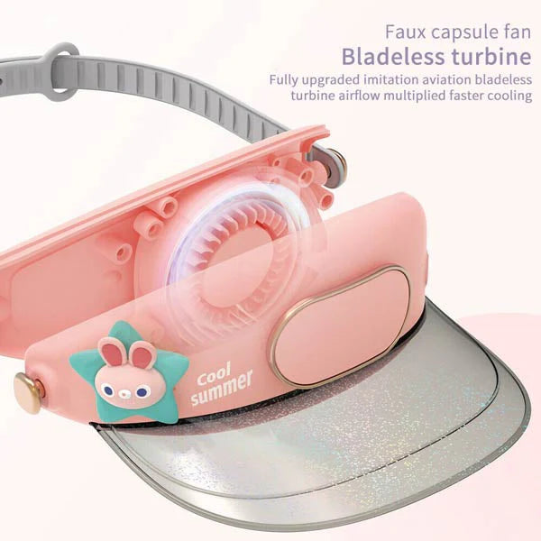 Sun Protecting Hat With Cooling Fan