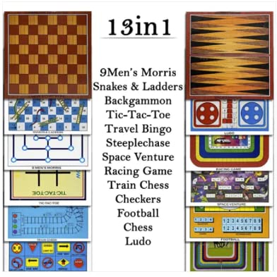 13 in 1 Family Board Game