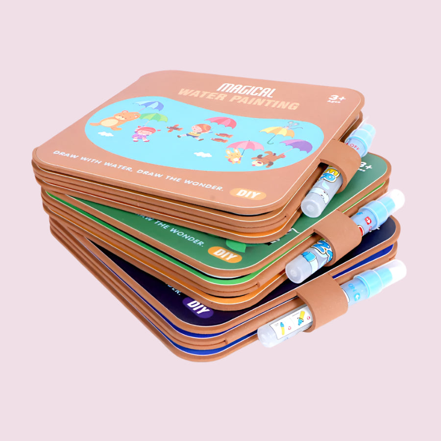 2 in 1 Magic Water Drawing Book