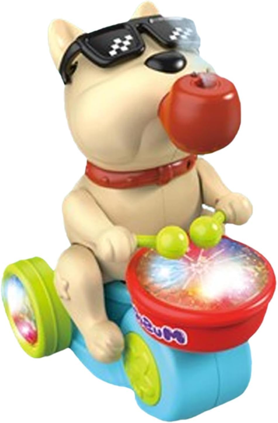 Cute Puppy Musician with Smoke Function