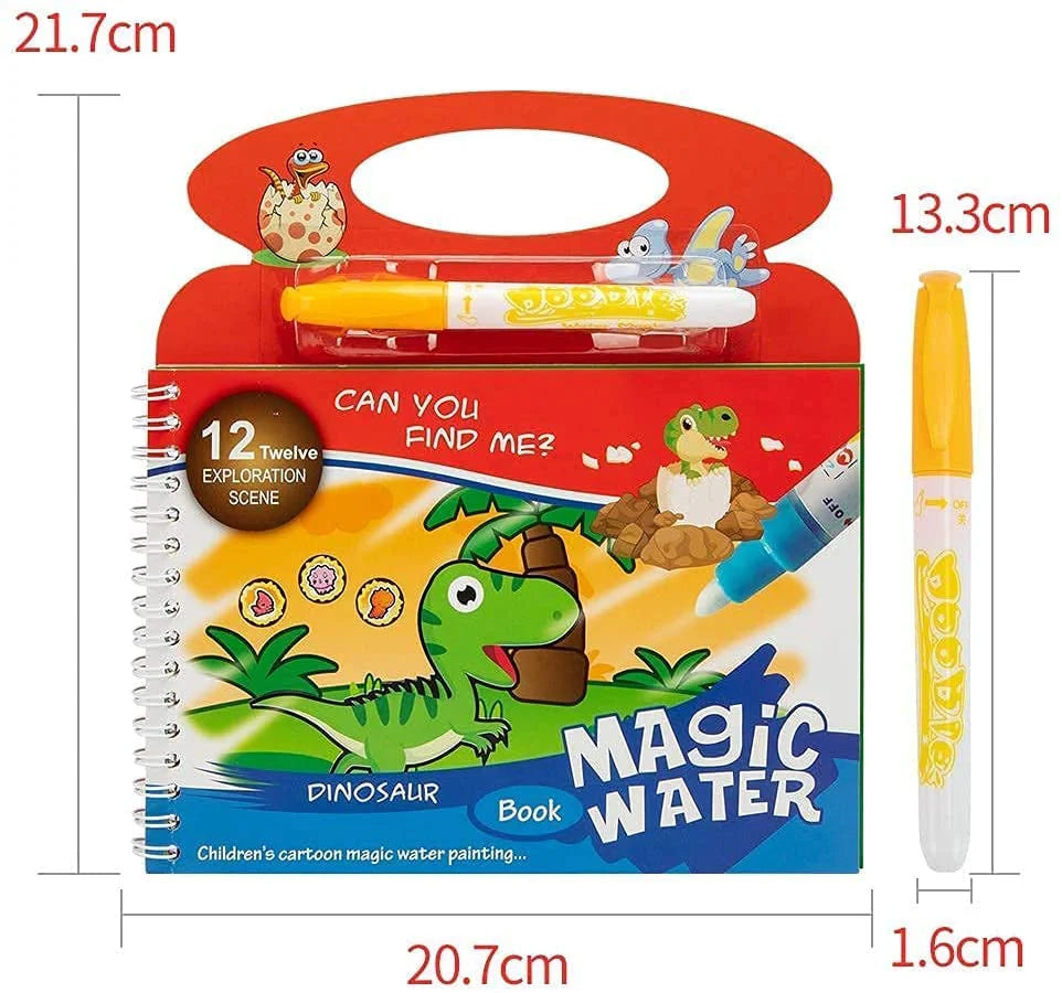 Magic Water Painting Book