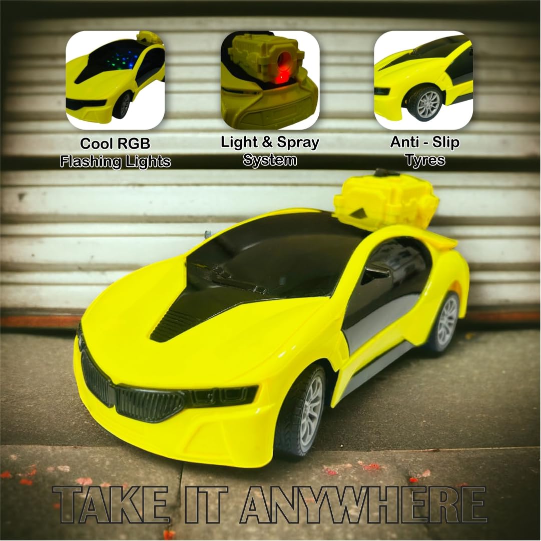 RC 3D Smoke Car