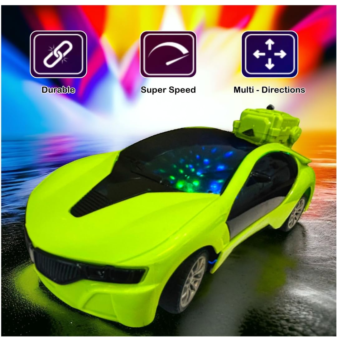 RC 3D Smoke Car