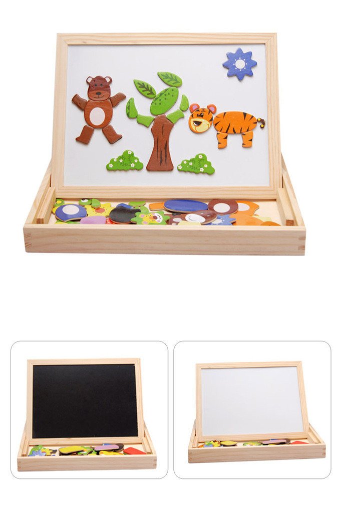 Animal Magnetic Puzzle Board