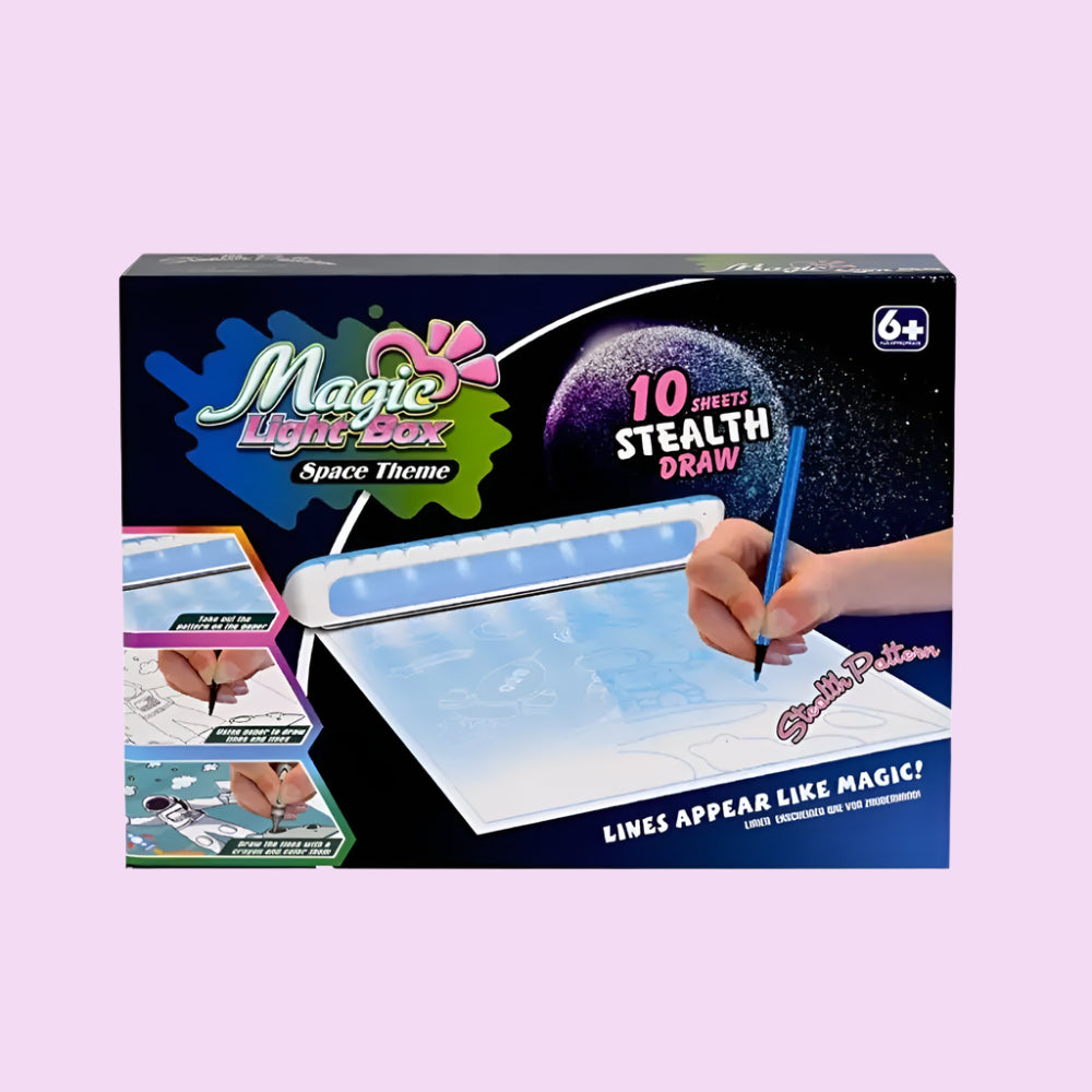 Magic Light Trace Drawing Board