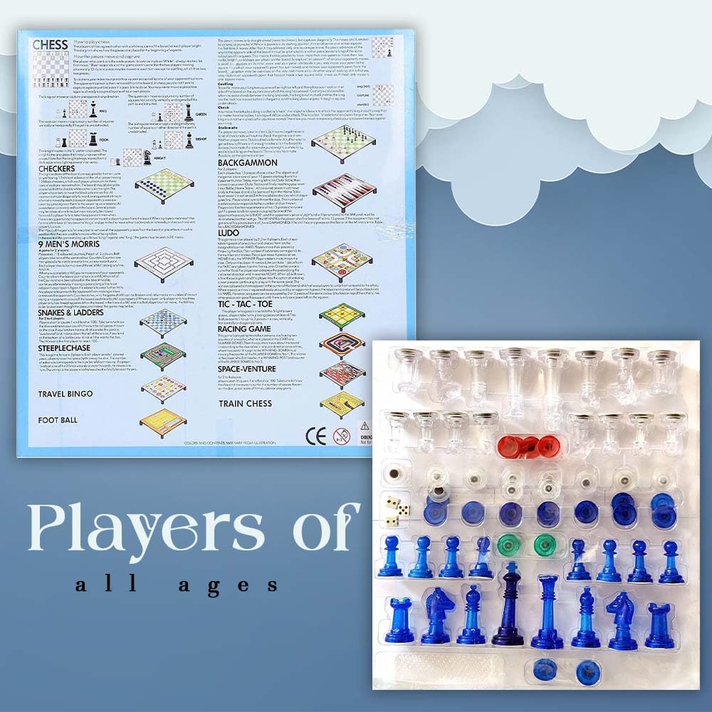 13 in 1 Family Board Game