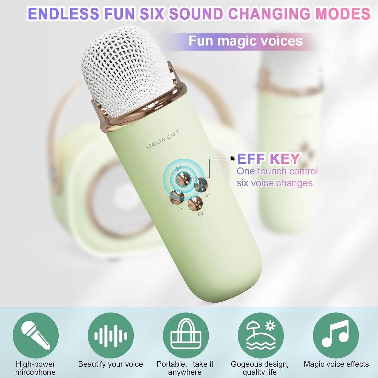 C20 Plus Karaoke Wireless Bluetooth Speaker With Mic