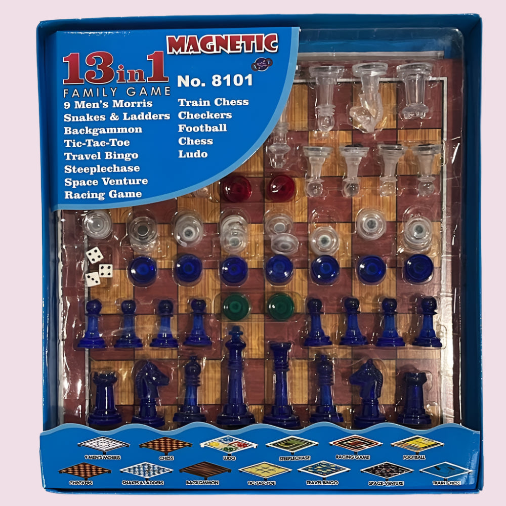 13 in 1 Family Board Game