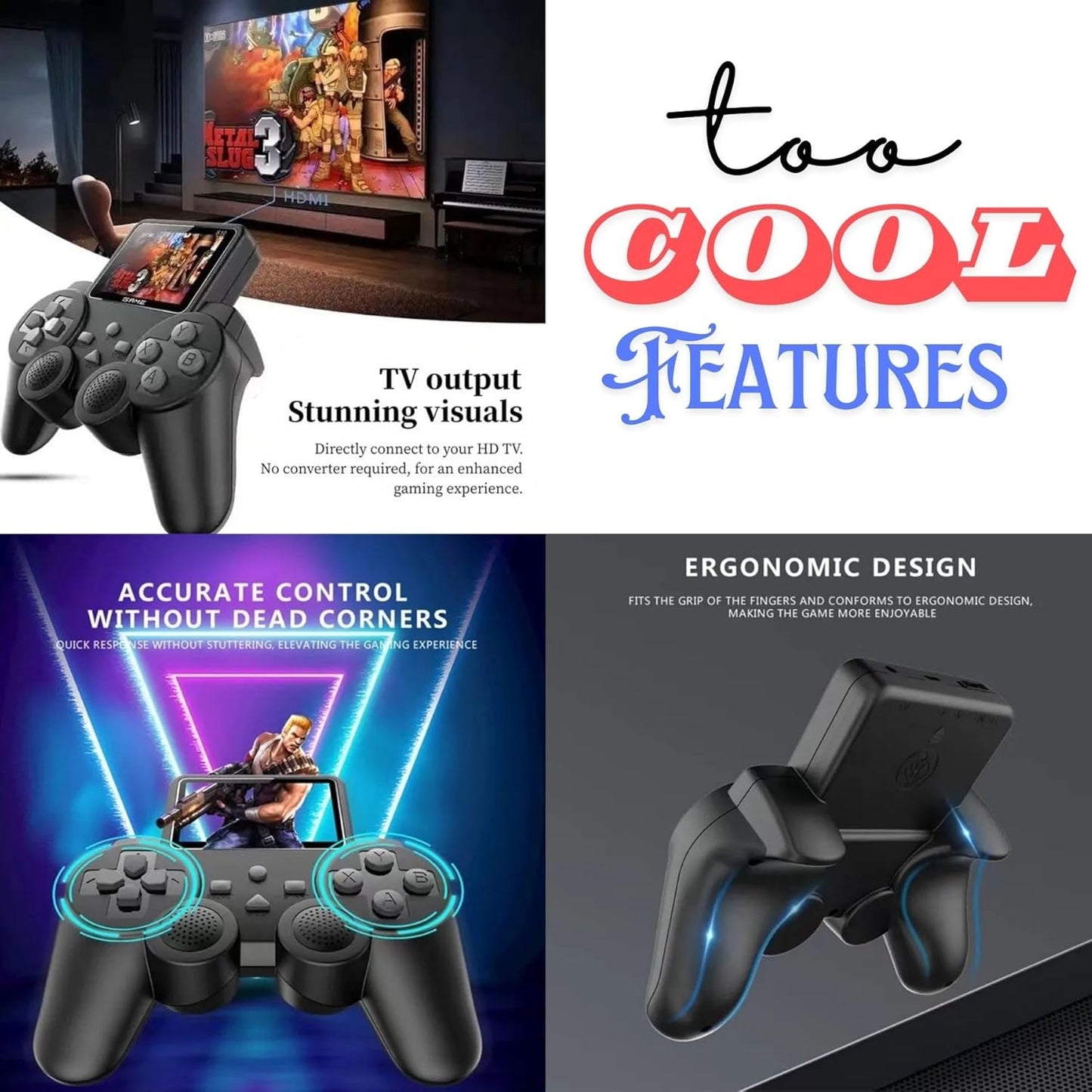 Digital Gamepad | Retro 520 Games