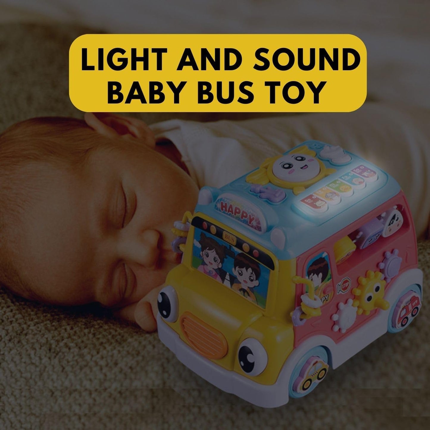 3 in 1 Activity Bus Toy