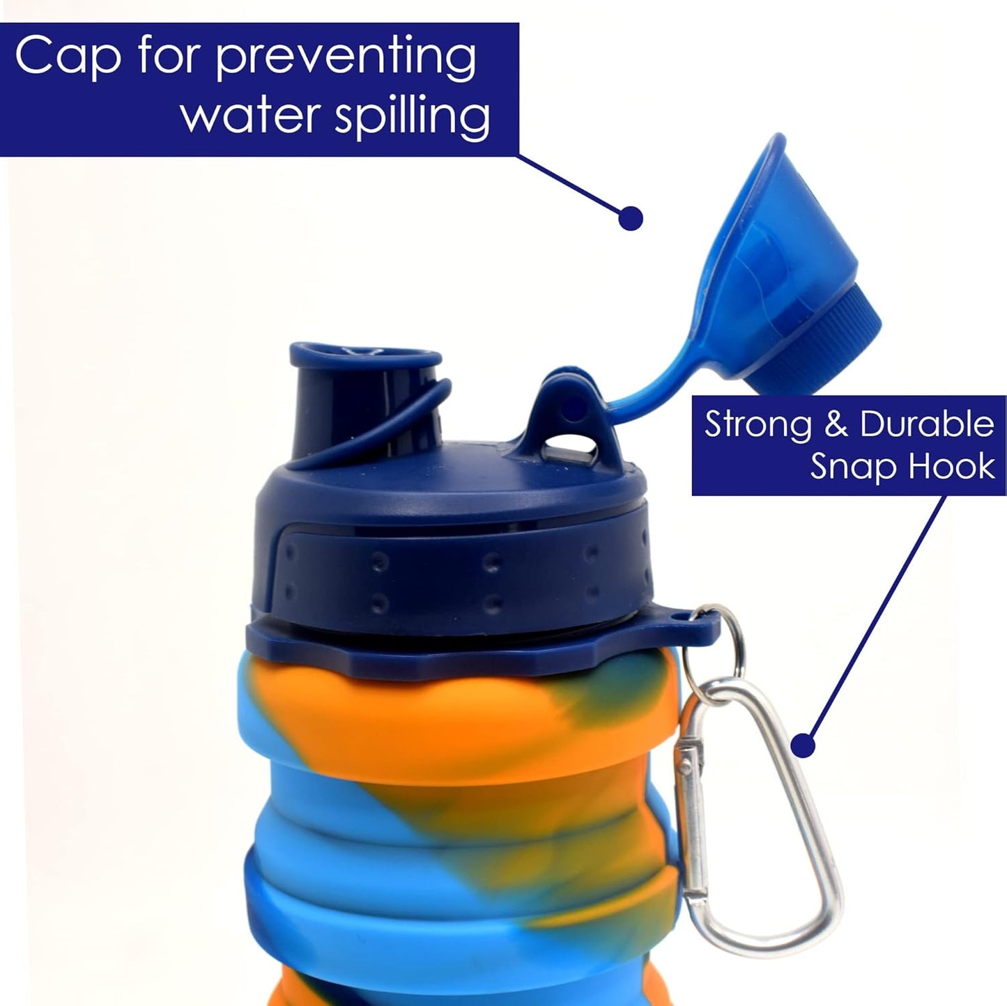 Silicone Collapsible Water Bottle