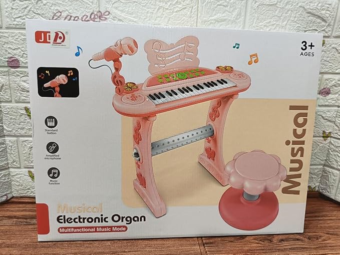 Musical Electric Organ (Piano with chair)