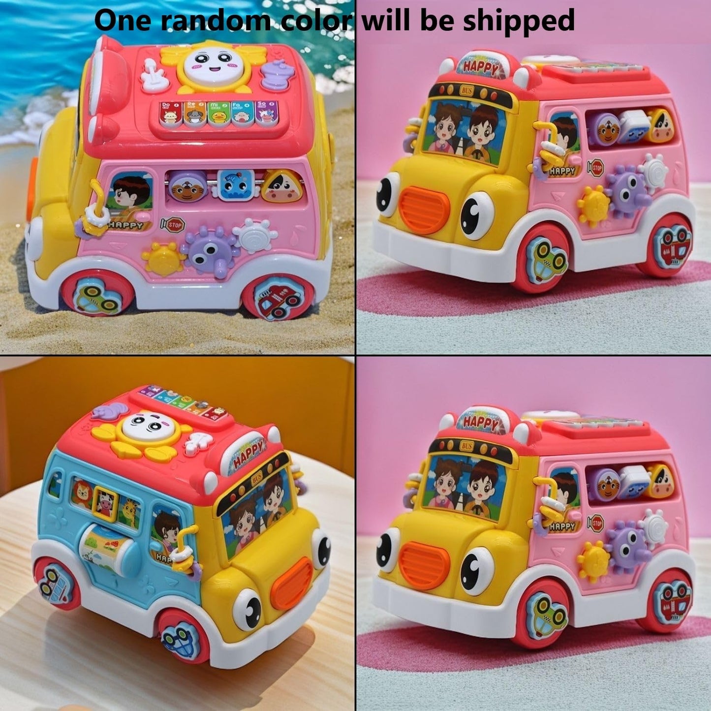3 in 1 Activity Bus Toy