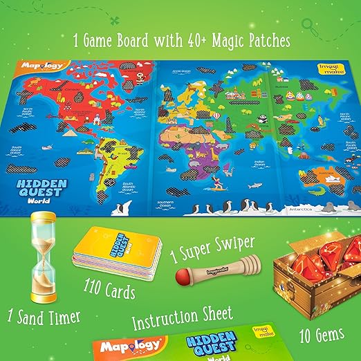 Imagimake Mapology Hidden Quest World