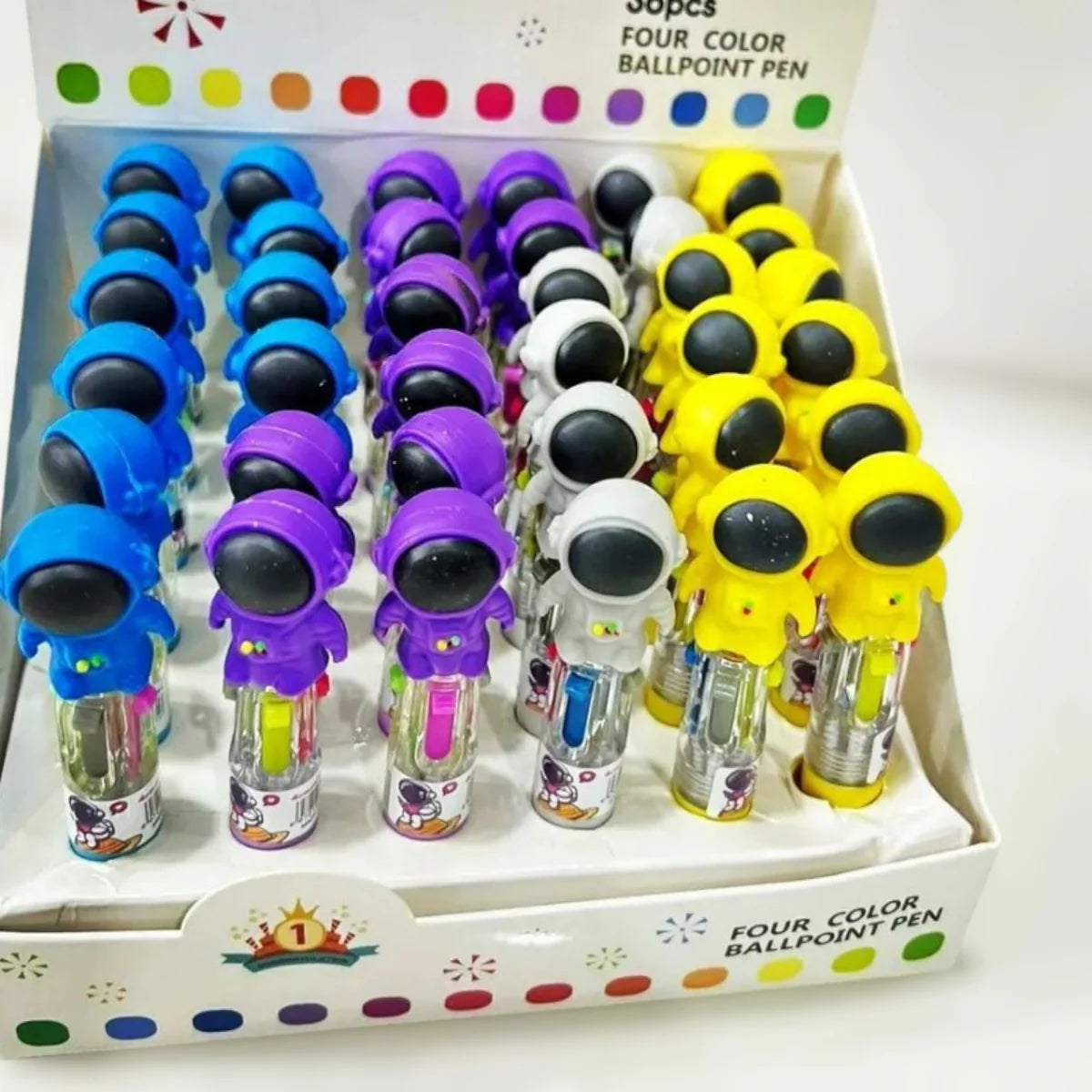 Mini Multi Colour pen (Pack 4)