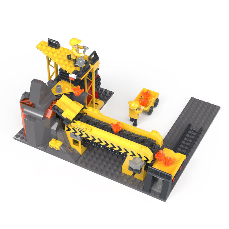 COGO 3D 604 PCS Engineering Truck Construction Building Blocks