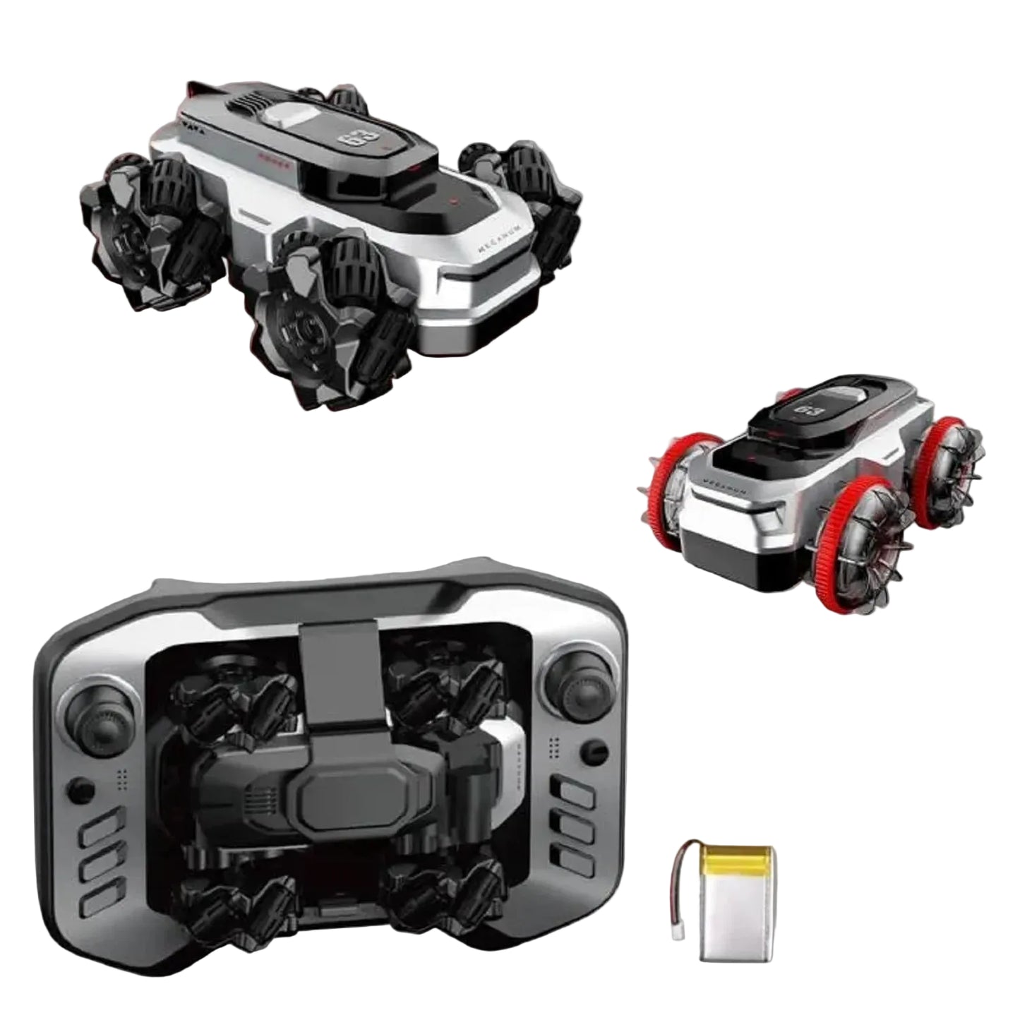 Mini Amphibious Car Remote Control Car for Kids, Portable Mini RC Car