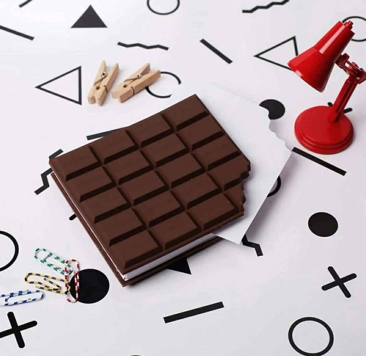 Chocolate Shaped Notebook