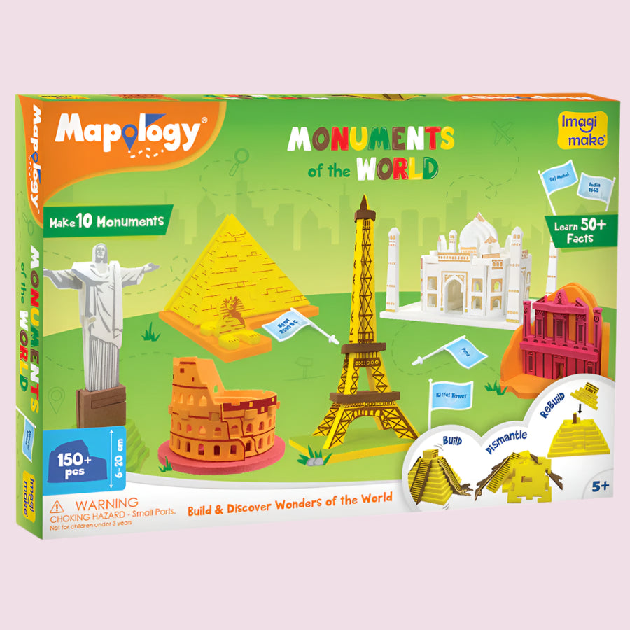 Imagimake Mapology - Monuments of The World