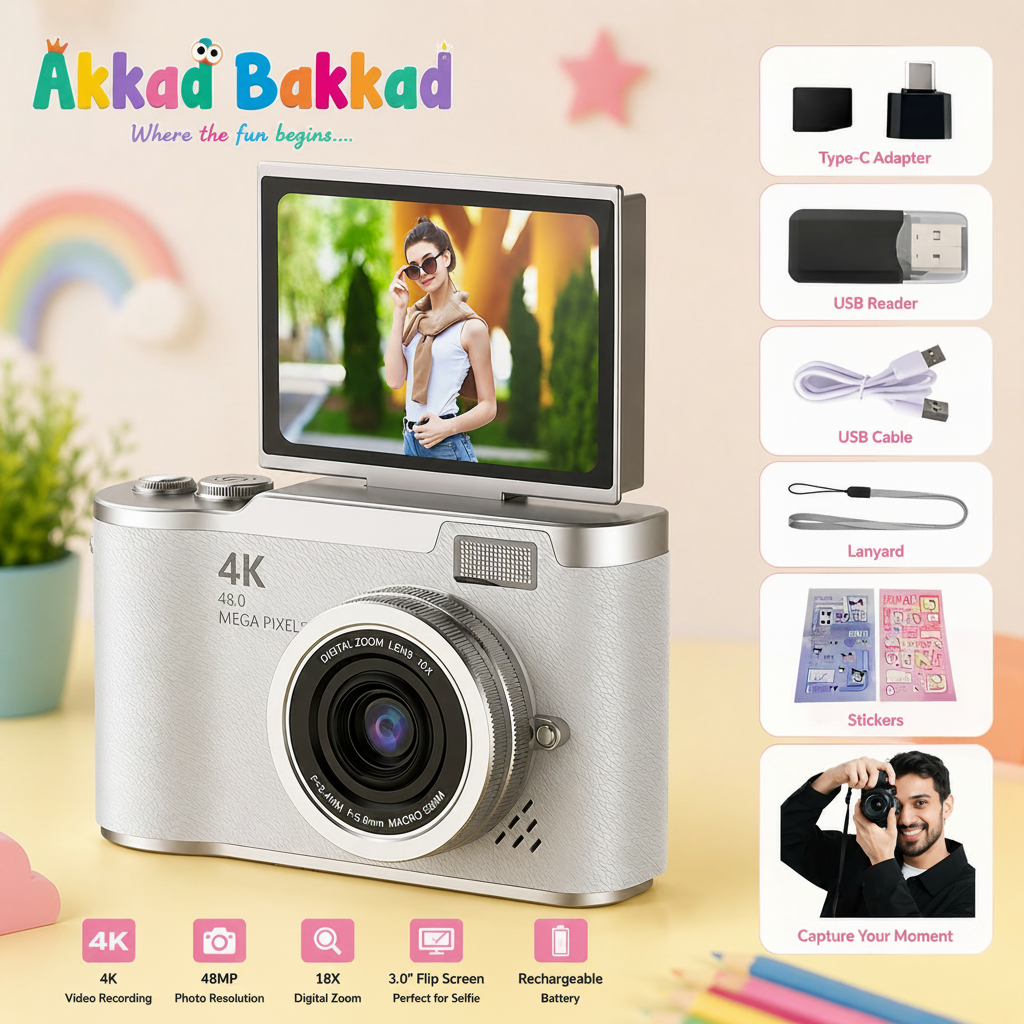 LK-007 4k Camera with 48.0 Mega Pixel