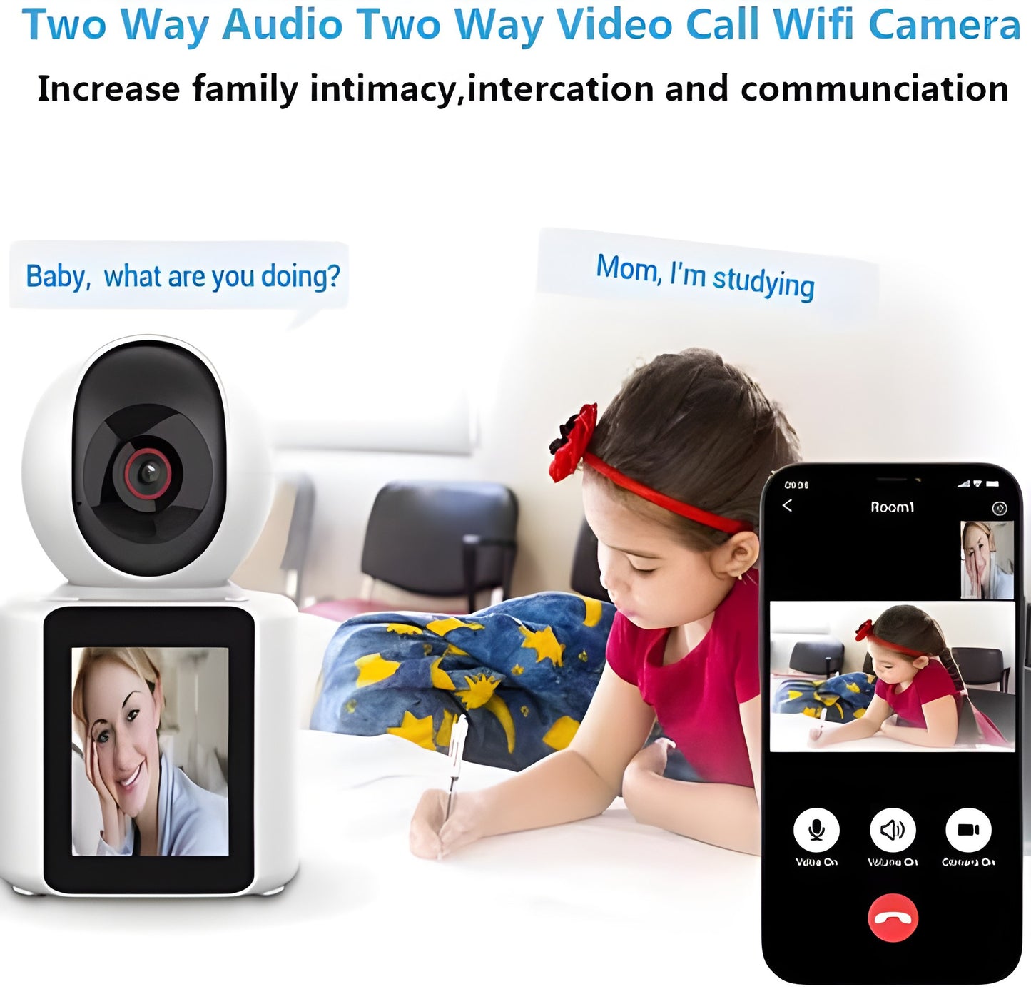WiFi Security Camera 360°
