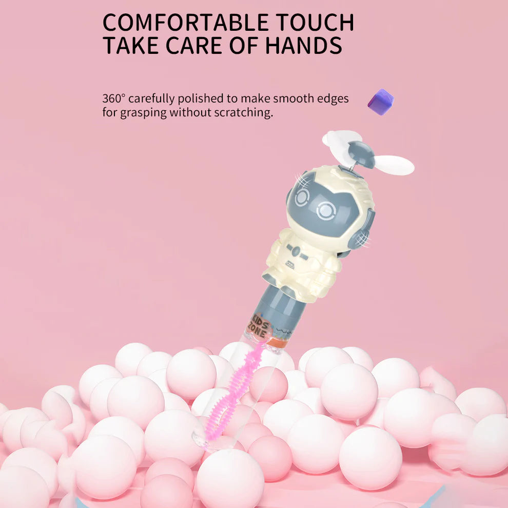 Cute Projection Camera & Robot Fan & Bubble Blowing Wand