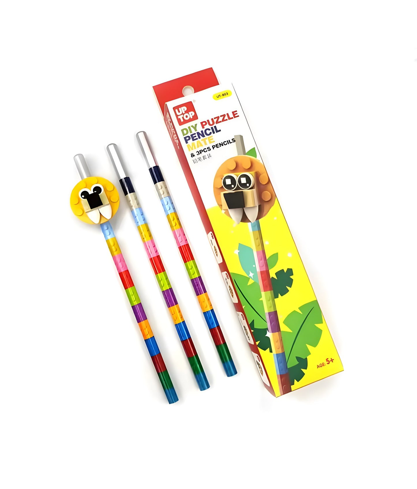 Pencils With DIY Toppers