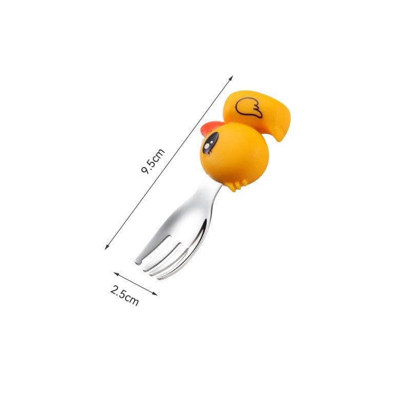Silicon Table and Cutlery Set
