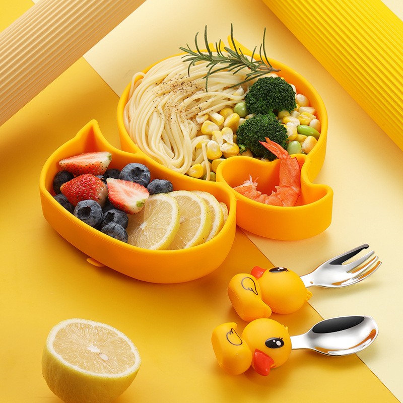 Silicon Table and Cutlery Set
