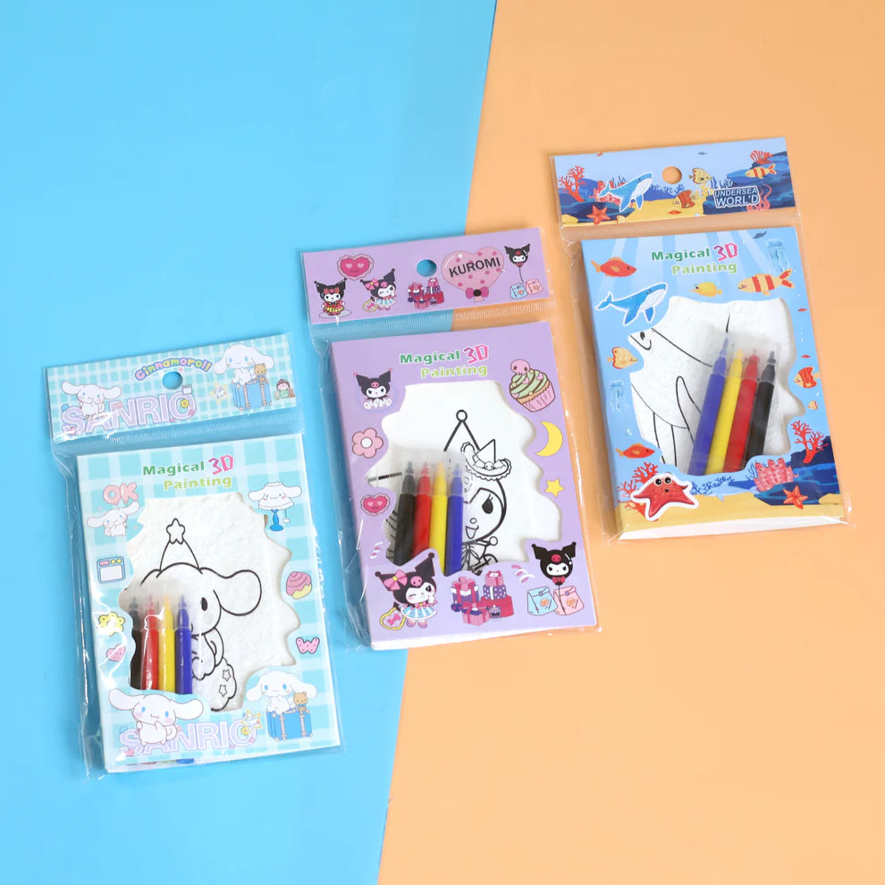 DIY 3D Foam Painting Art Kit