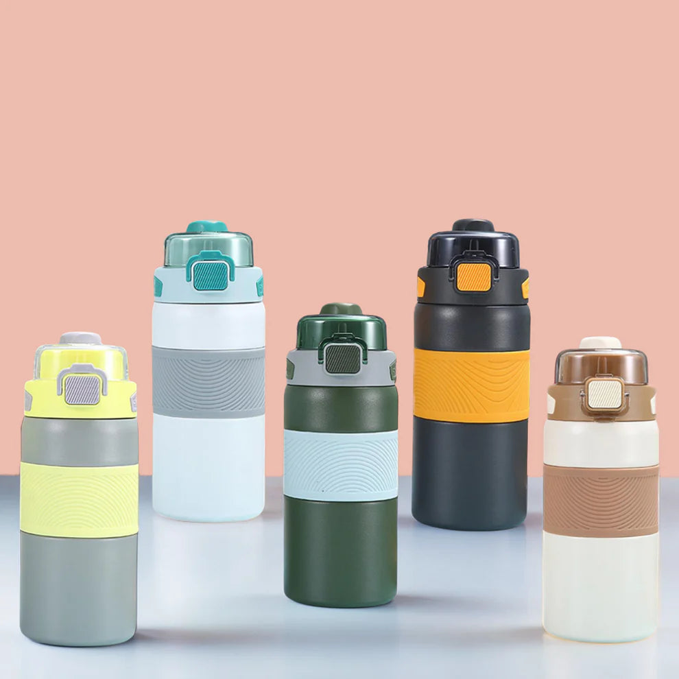 Sports Stainless Steel Water Bottle 600ml
