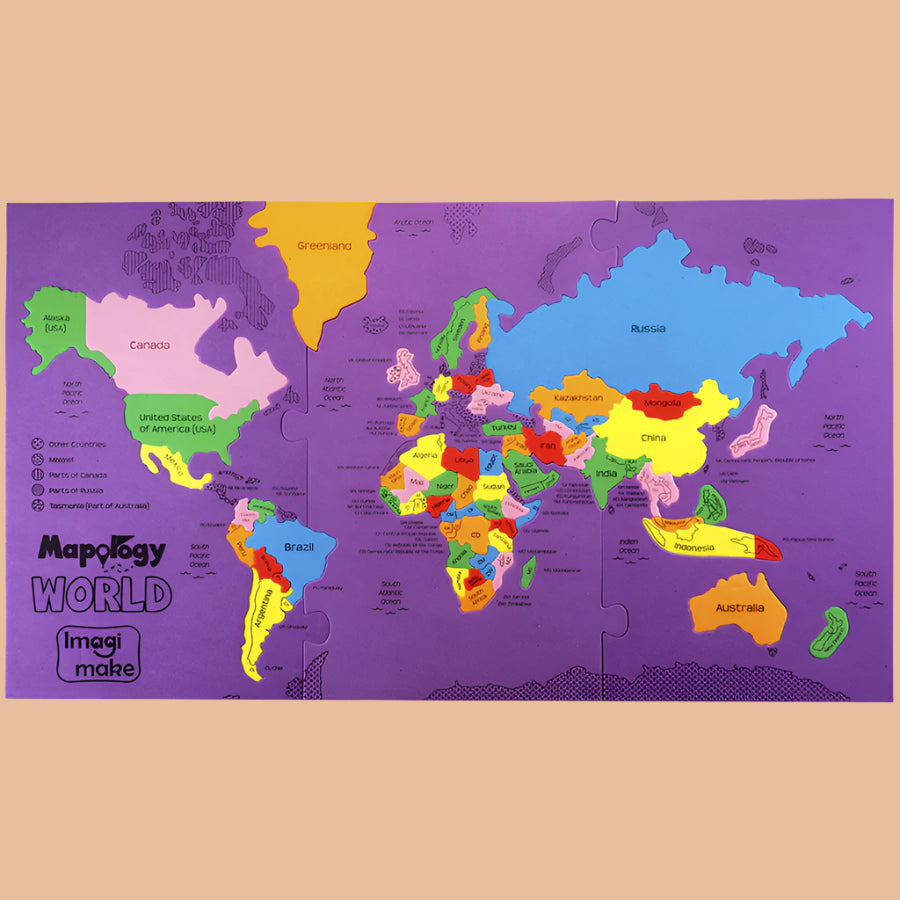 Imagimake Mapology World