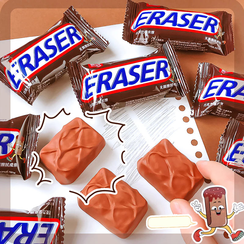 Chocolate Eraser (pack of 4)