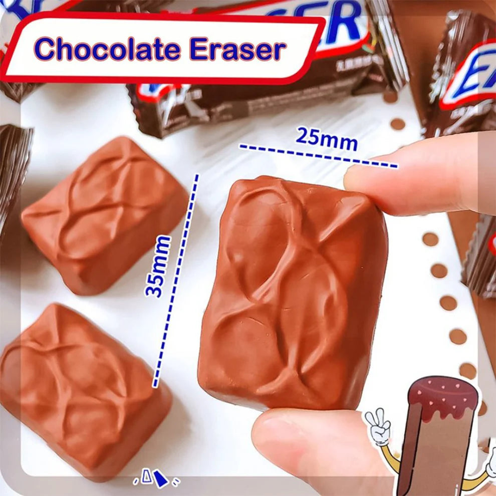 Chocolate Eraser (pack of 4)