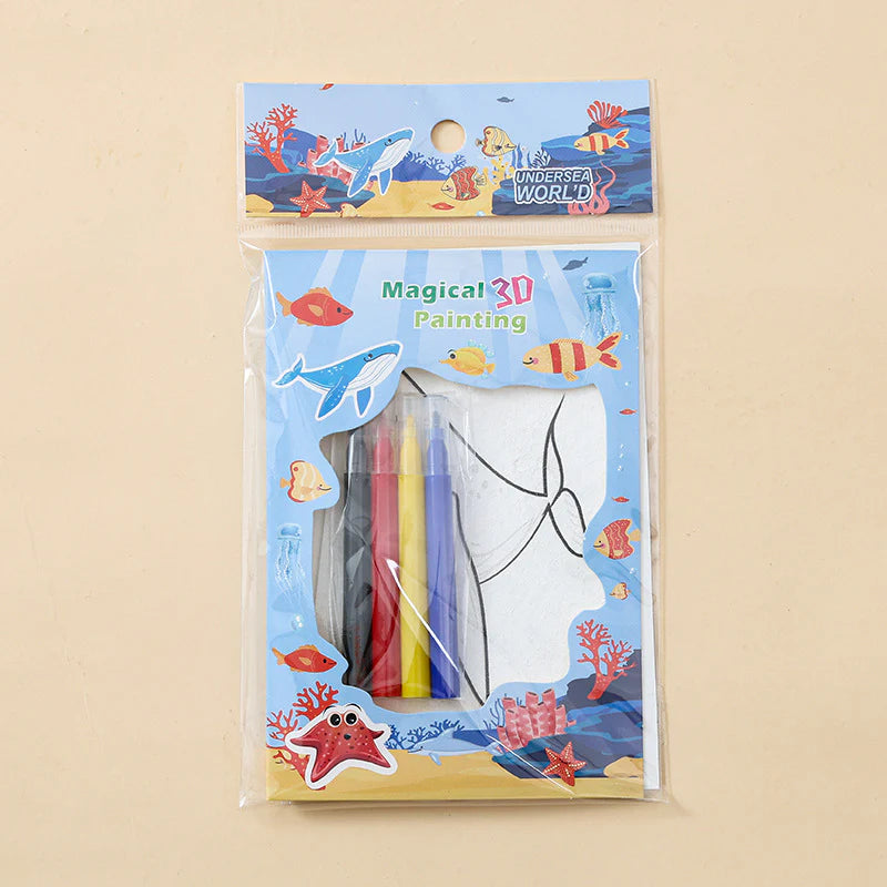DIY 3D Foam Painting Art Kit