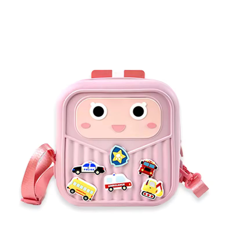 Tykle| Shiny Police Car Backpack