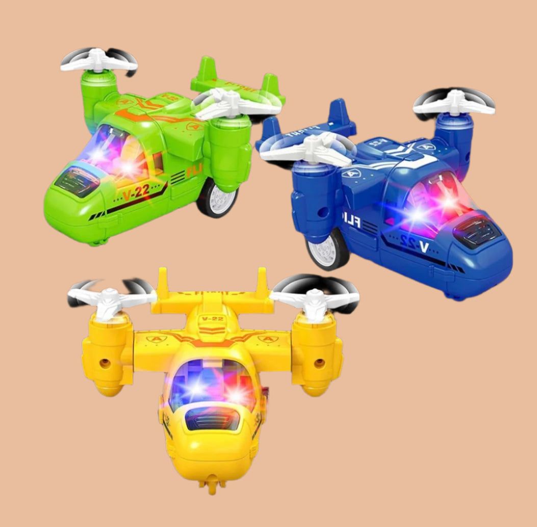 INERTIA HELICOPTER/Friction Light Aeroplan