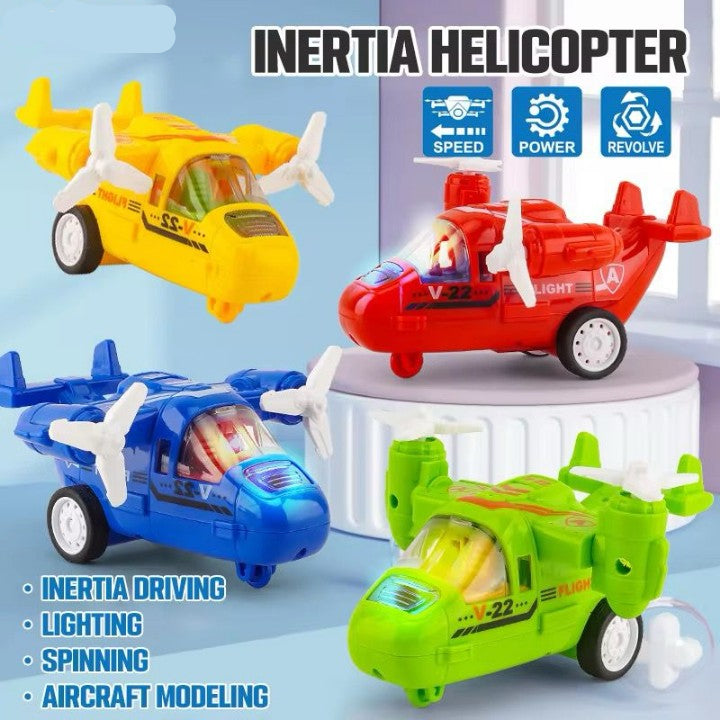 INERTIA HELICOPTER/Friction Light Aeroplan